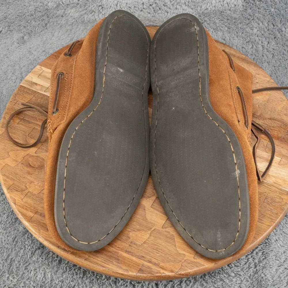 Sperry Top Sider Brown Leather Chukka Ankle Boots Men's Lace Up 15 M